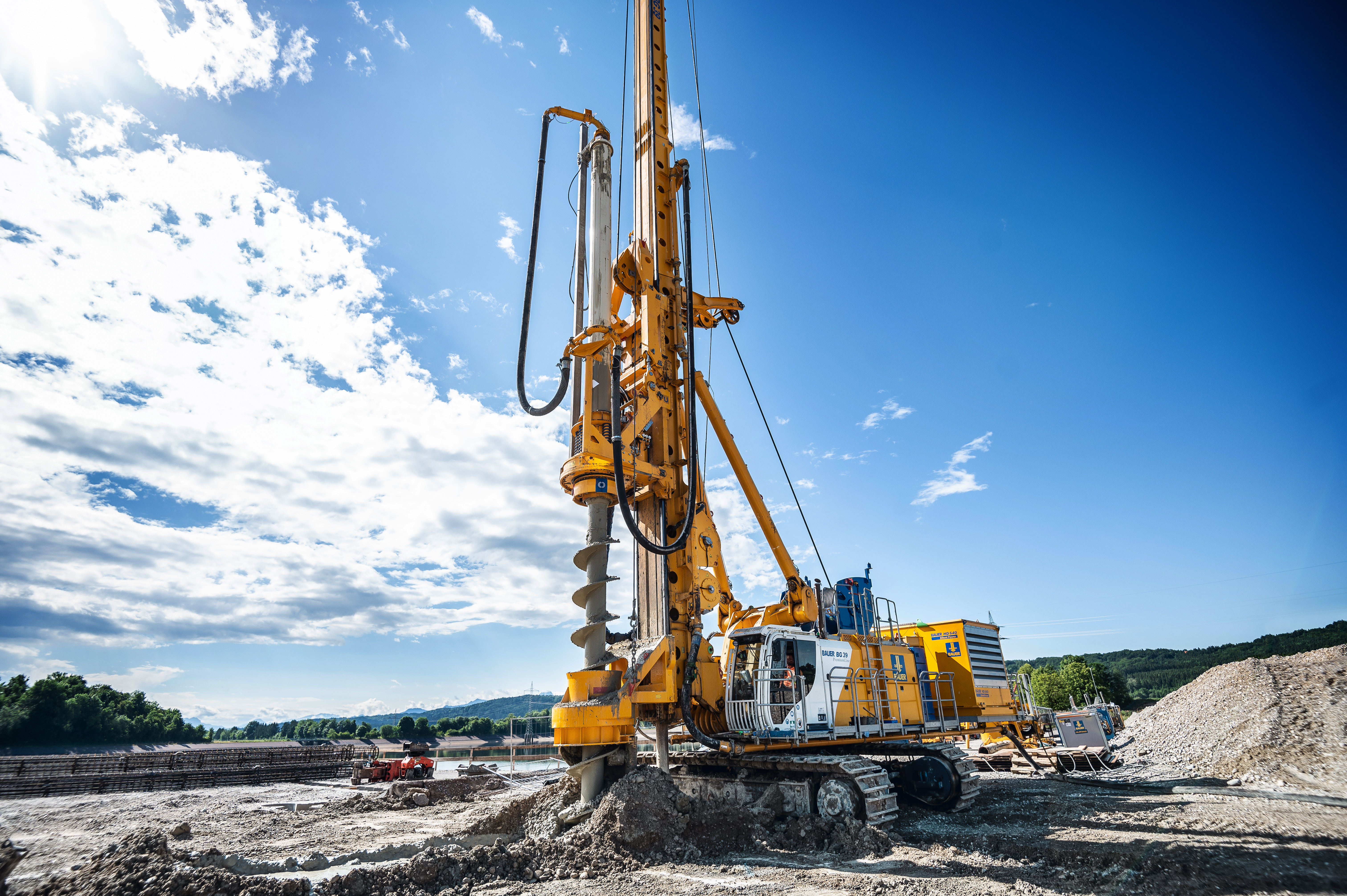 The soil mixing methods developed by Bauer Spezialtiefbau are sustainable methods