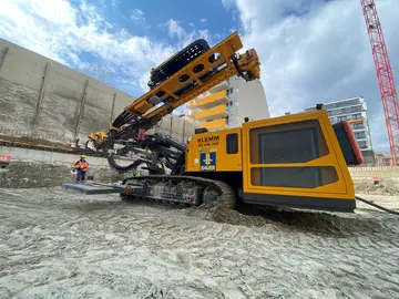 Jobsite of Bauer Hungary